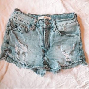 jean shorts